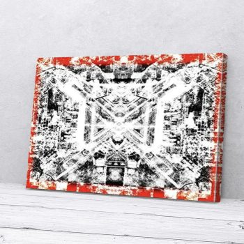 Rad Border Modern Canvas Poster Prints Wall Art Decor