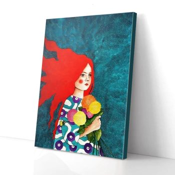 Redhead Canvas Poster Prints Wall Art Decor