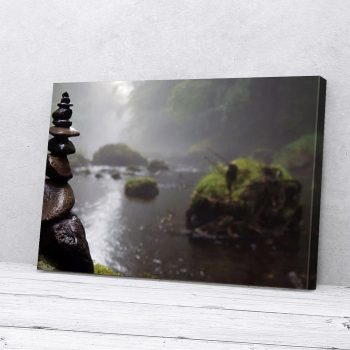 Relaxing Rocks Amazing Natural Canvas Poster Prints Wall Art Decor