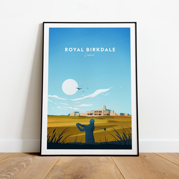 Royal Birkdale Traditional Print - Golf Course Royal Birkdale Poster Royal Birkdale Print Golf Print