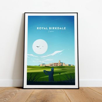 Royal Birkdale Traditional Print - Golf Course Royal Birkdale Poster Royal Birkdale Print Golf Print