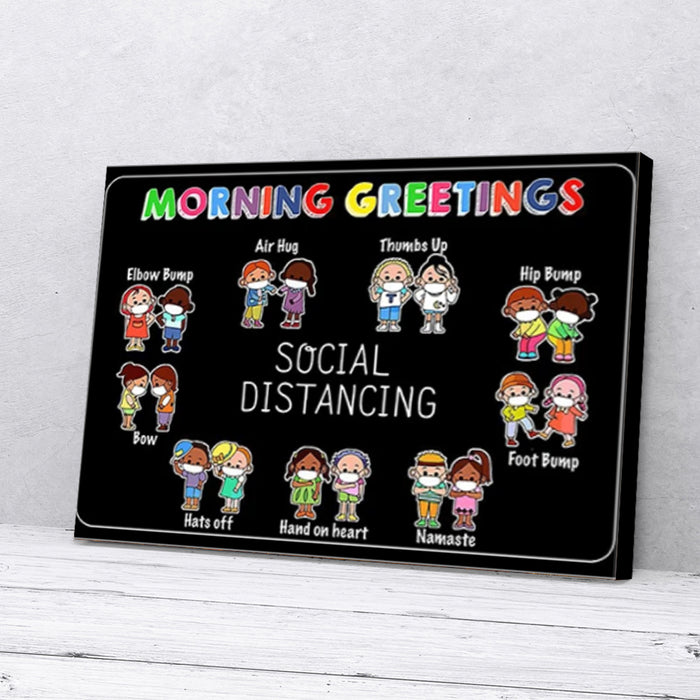 Social-Distancing-Canvas-Poster-Prints-Wall-Art-Decor Social Distancing Canvas Poster Prints Wall Art Decor