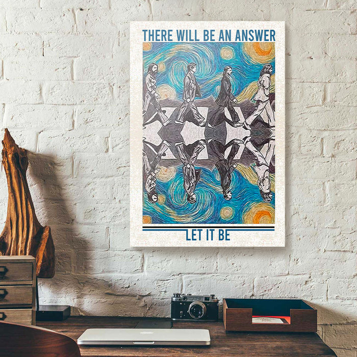 The-Beatles-In-The-Starry-Night-Let-It-Be-Canvas-Poster-Prints-Wall-Art-Decor-1