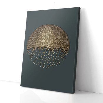 The Earth Abstract Canvas Poster Prints Wall Art Decor