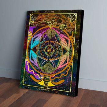 The Universe Arcana Tarot Canvas Poster Prints Wall Art Decor