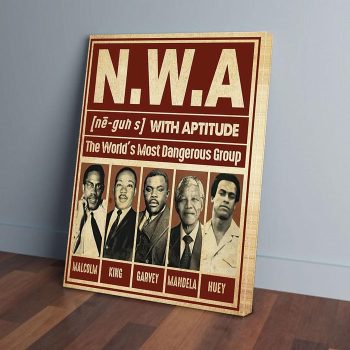 The World's Most Dangerous Group With Aptitude NWA Canvas Poster Prints Wall Art Decor
