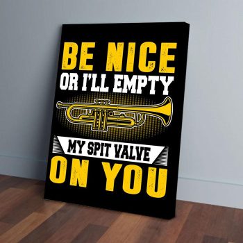Trumpet Canvas Poster Prints Wall Art Decor