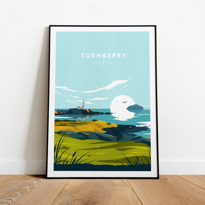 Turnberry Golf Club Print - Scotland