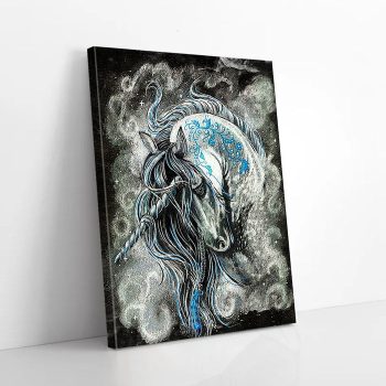 Unicorn Canvas Poster Prints Wall Art Decor