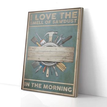 Vintage Carpenter Canvas Poster Prints Wall Art Decor