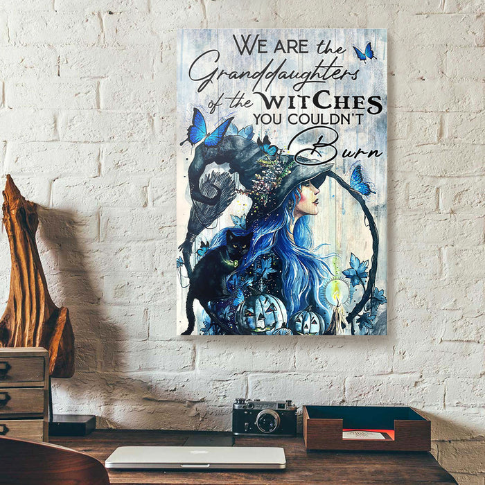We Are The Granddaughters Of Witches Canvas Poster Prints Wall Art