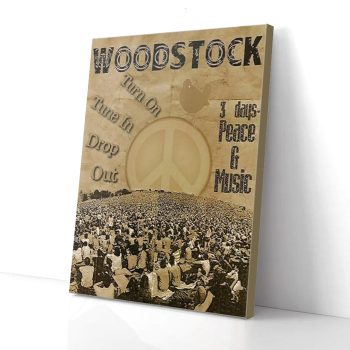 Woodstock Canvas Poster Prints Wall Art Decor