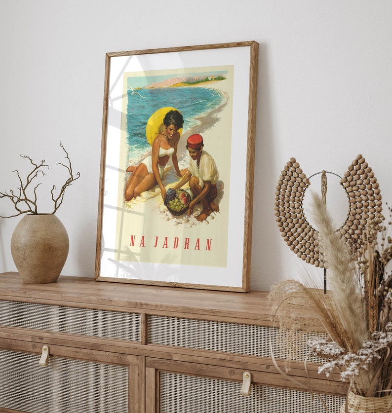 Adriatic-Jugoslavia-Travel-Poster-s-Jugoslavia-Wall-Poster-Canvas-Print-Wall-Decor-Wall-Prints-1
