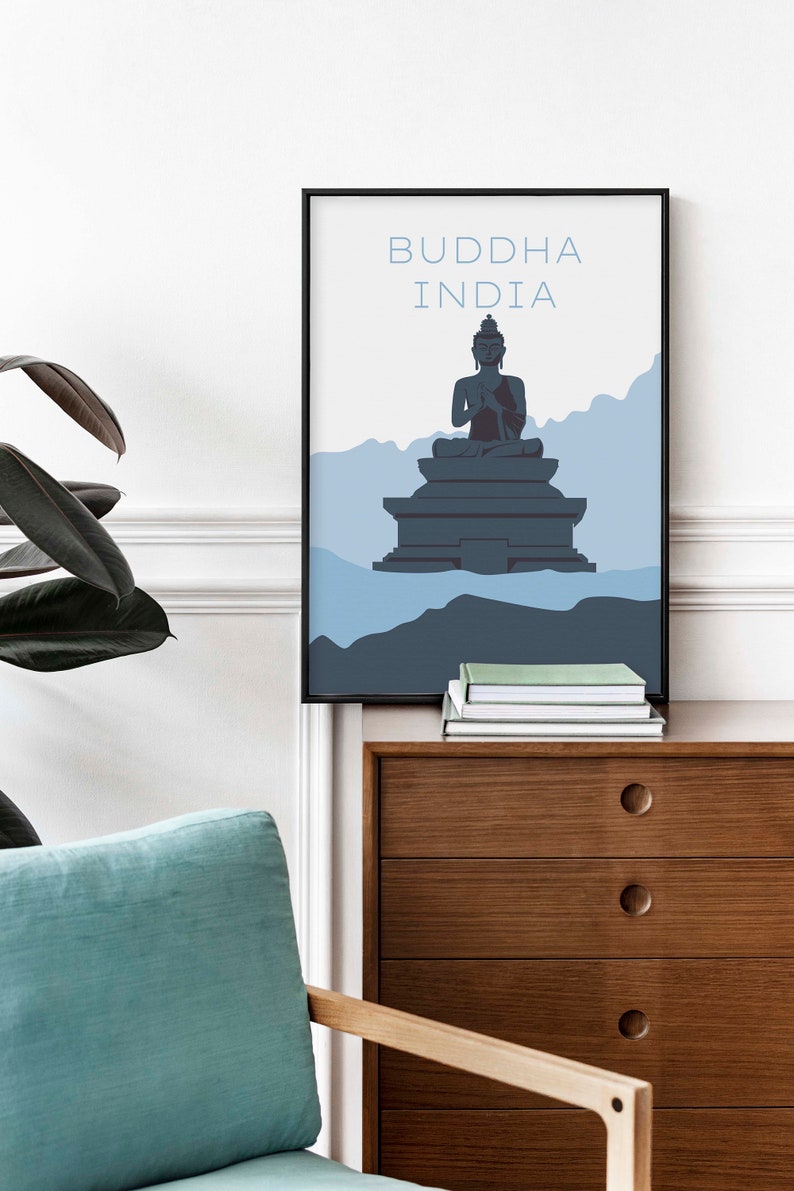 Buddha-India-Art-Print-for-Wall-Decor-Print-on-Canvas-or-Framed-Travel-Wall-Art-Print-Wall-Decor-1 India Art Print for Wall Decor Print on Canvas or Framed Travel Wall Art Print Wall Decor