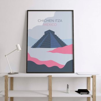 Mexico Art Print for Wall Decor Print on Canvas or Framed Travel Wall Art Print Wall Decor