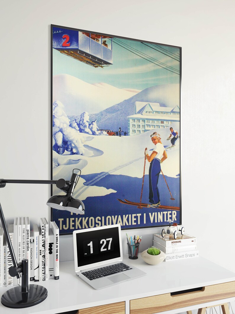 Czechoslovakia-Travel-Poster-Vintage-Travel-Print-Czechoslovakia-Vintage-Wall-Art-Print-Canvas-Print-Wall-Art-1