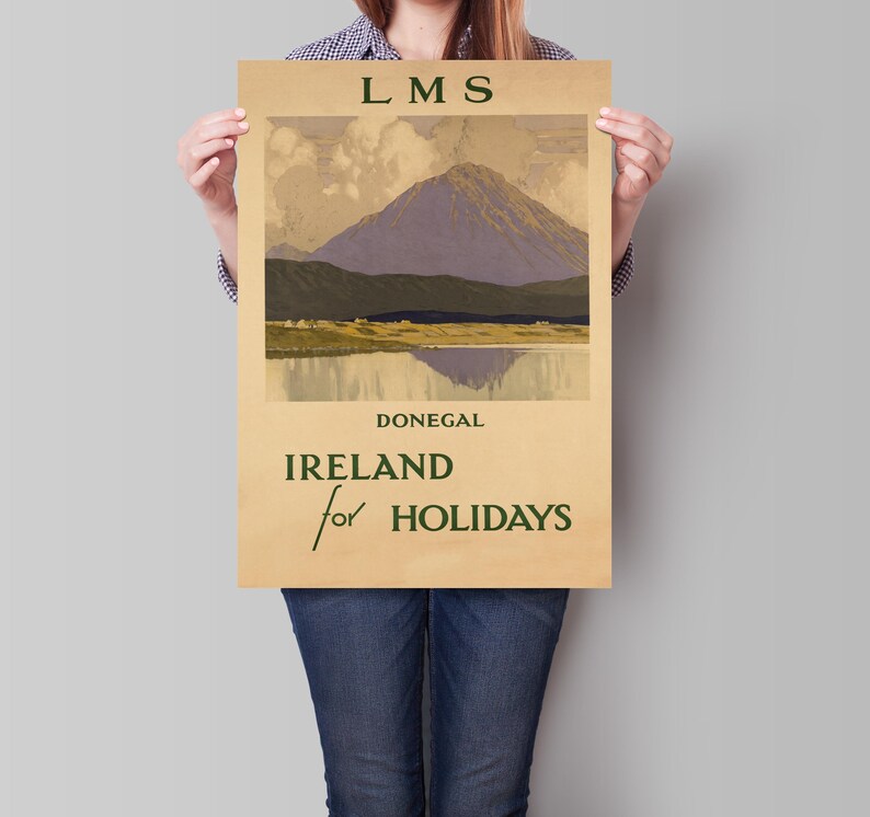 Donegal-Wall-Art-Print-Vintage-Poster-Art-Ireland-Travel-Print-Canvas-Print-Wall-Art-1