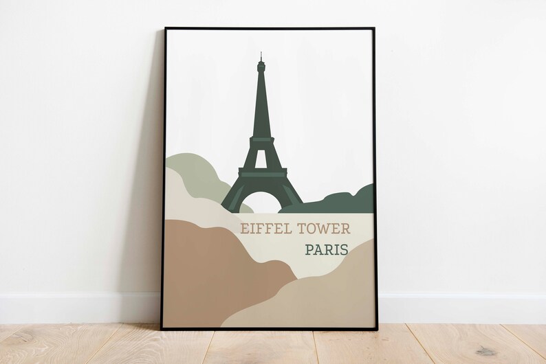 Eiffel-Tower-Paris-Art-Print-for-Wall-Decor-Print-on-Canvas-or-Framed-Travel-Wall-Art-Print-Wall-Decor Eiffel Tower