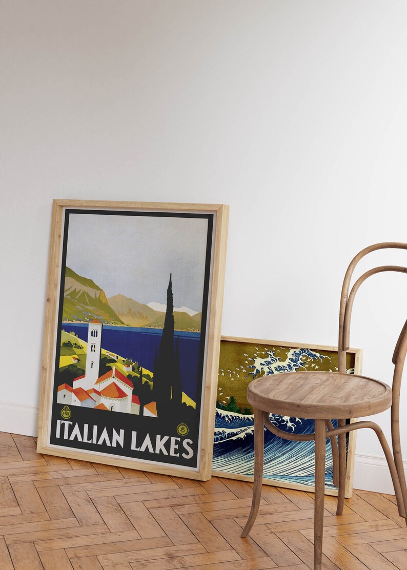 Italian-Lakes-Vintage-Wall-Art-Print-Italy-Travel-Print-Canvas-Print-Wall-Decor-Poster-Vintage-1