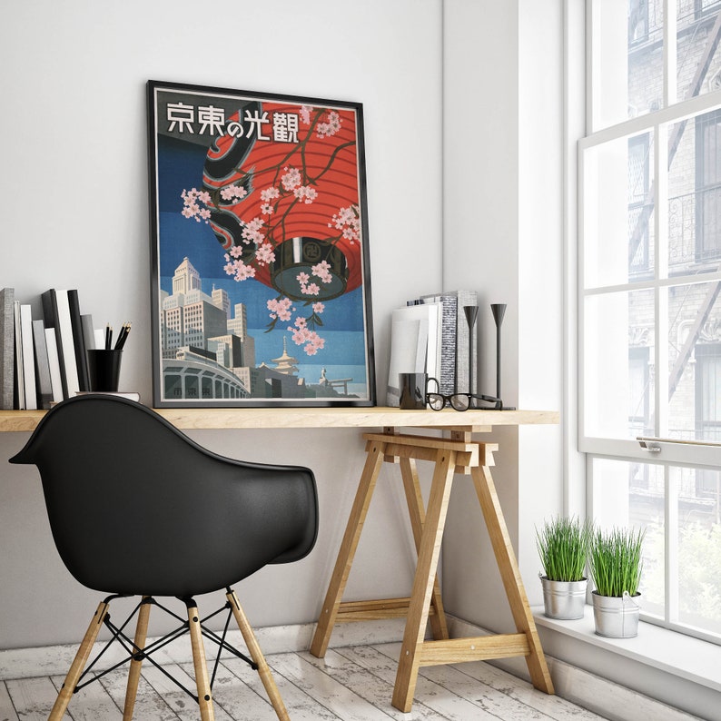 Tokyo-Vintage-Travel-Poster-s-Canvas-Print-Wall-Decor-Hanger-Framed-Print-Wall-Prints-Poster-Art-1