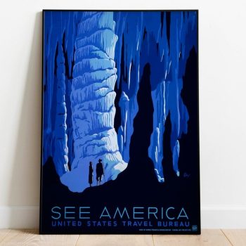United States Art Print Vintage Wall Art Print Canvas Print Wall Art Hanger Framed Print