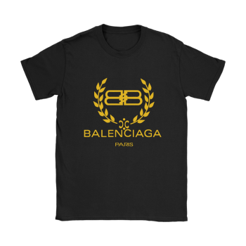 Balenciaga Logo Gold Unisex T-Shirt Kid Tshirt LTS144