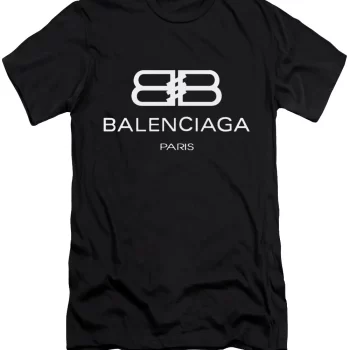 Balenciaga Paris Black Luxury Brand Unisex T-Shirt Kid T-Shirt LTS014