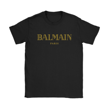 Balmain Gold Logo Unisex T-Shirt Kid Tshirt LTS292