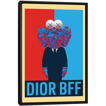 Dior BFF - Black Framed Canvas