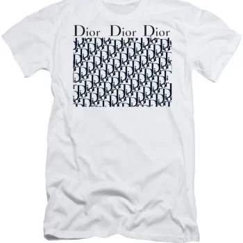 Dior Logo White Luxury Brand Unisex T-Shirt Kid T-Shirt LTS016
