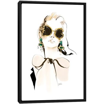 Dolce & Gabbana Accessories I - Black Framed Canvas
