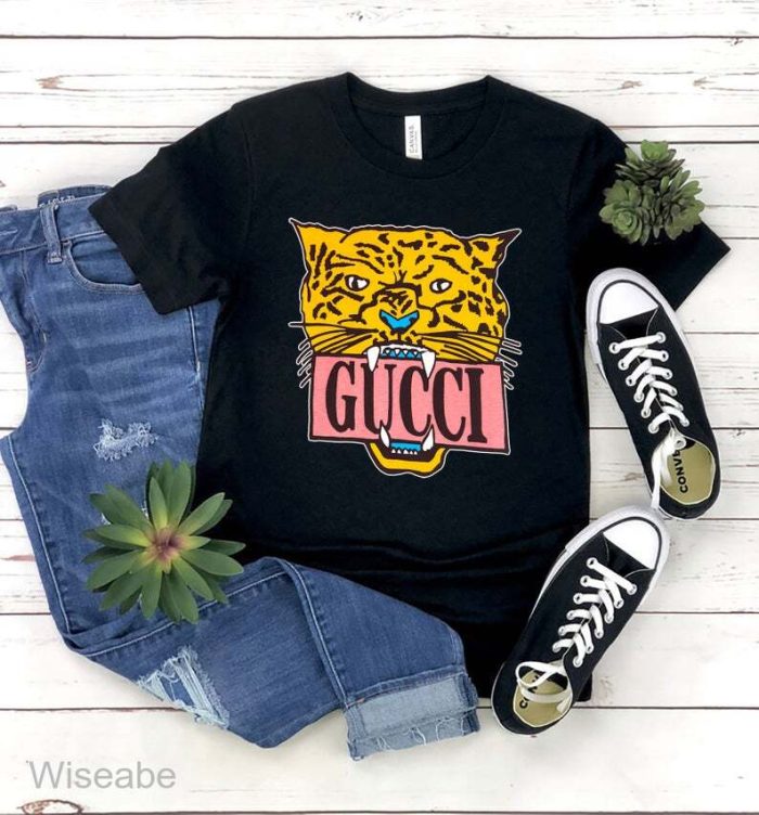 Gucci Leopard Unisex T-Shirt Gucci Shirt WTS449