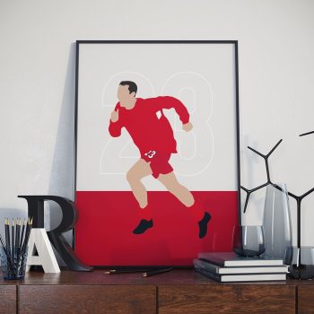 Jamie Carragher Liverpool Football Canvas Poster Print Wall Art Decor