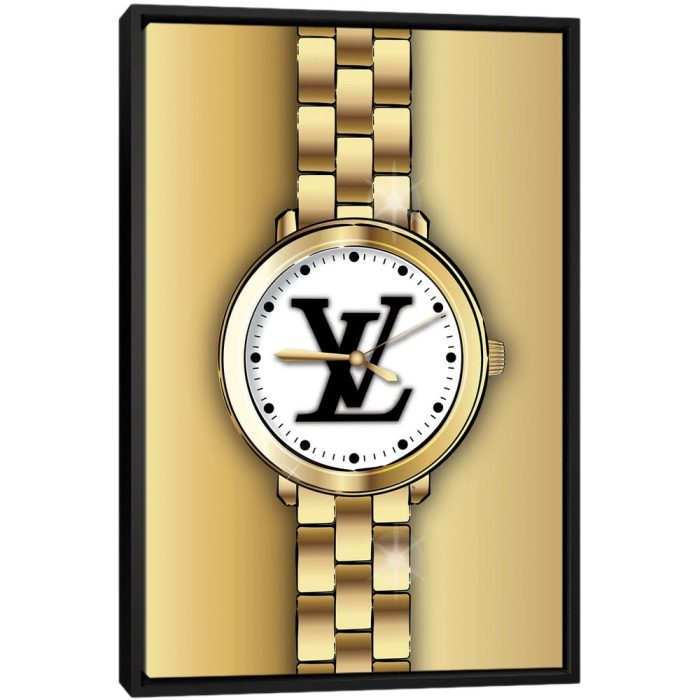 Louis Vuitton Watch - Black Framed Canvas