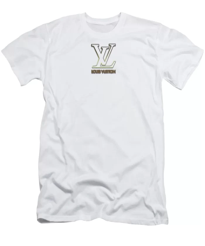 Louis Vuitton White Luxury Brand Unisex T-Shirt Kid T-Shirt LTS001
