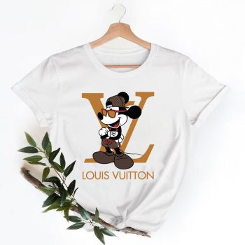 Mickey Louis Vuitton Shirt, Louis Vuitton Logo T-Shirt, Unisex Fashion Shirt, LV Tee, Louis Vuitton Luxury Tshirt LTS066