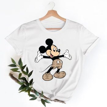 Mickey Mouse Chanel Shirt, Chanel Logo T-Shirt, Unisex Fashion Chanel Shirt, Chanel Tee, Chanel Luxury Tshirt LTS041