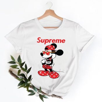 Mickey Supreme Shirt, Supreme Logo T-Shirt, Unisex Fashion Supreme Shirt, Supreme Tee, Supreme Luxury Tshirt LTS081