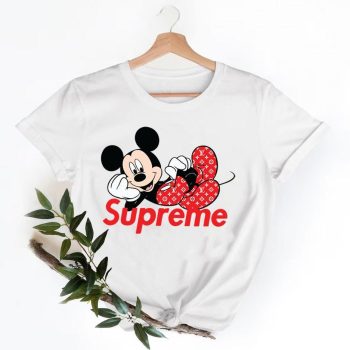 Mickey Supreme Shirt, Supreme Logo T-Shirt, Unisex Fashion Supreme Shirt, Supreme Tee, Supreme Luxury Tshirt LTS082