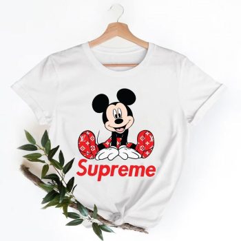 Mickey Supreme Shirt, Supreme Logo T-Shirt, Unisex Fashion Supreme Shirt, Supreme Tee, Supreme Luxury Tshirt LTS083