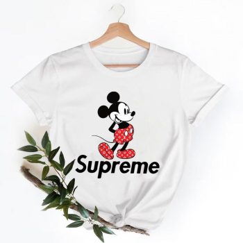 Mickey Supreme Shirt, Supreme Logo T-Shirt, Unisex Fashion Supreme Shirt, Supreme Tee, Supreme Luxury Tshirt LTS084