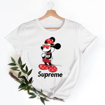 Mickey Supreme Shirt, Supreme Logo T-Shirt, Unisex Fashion Supreme Shirt, Supreme Tee, Supreme Luxury Tshirt LTS085
