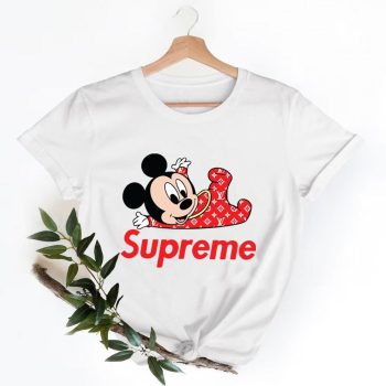 Mickey Supreme Shirt, Supreme Logo T-Shirt, Unisex Fashion Supreme Shirt, Supreme Tee, Supreme Luxury Tshirt LTS087