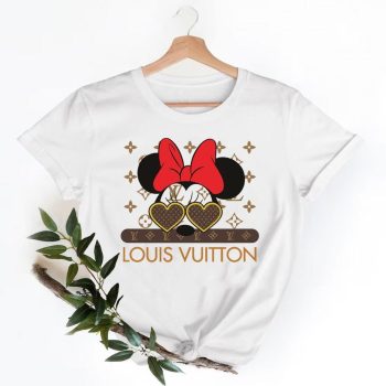 Minnie Louis Vuitton Shirt, Louis Vuitton Logo T-Shirt, Unisex Fashion Shirt, LV Tee, Louis Vuitton Luxury Tshirt LTS070