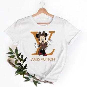Minnie Louis Vuitton Shirt, Louis Vuitton Logo T-Shirt, Unisex Fashion Shirt, LV Tee, Louis Vuitton Luxury Tshirt LTS071