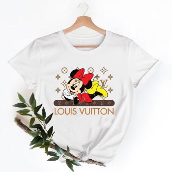 Minnie Louis Vuitton Shirt, Louis Vuitton Logo T-Shirt, Unisex Fashion Shirt, LV Tee, Louis Vuitton Luxury Tshirt LTS074