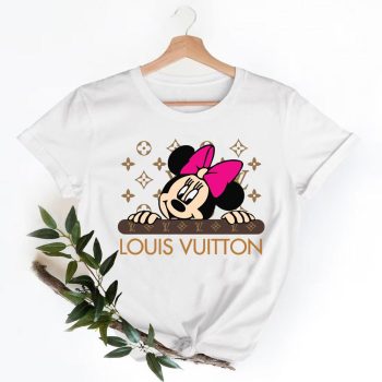 Minnie Louis Vuitton Shirt, Louis Vuitton Logo T-Shirt, Unisex Fashion Shirt, LV Tee, Louis Vuitton Luxury Tshirt LTS075