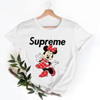 Minnie Supreme Shirt, Supreme Logo T-Shirt, Unisex Fashion Supreme Shirt, Supreme Tee, Supreme Luxury Tshirt LTS076