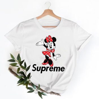 Minnie Supreme Shirt, Supreme Logo T-Shirt, Unisex Fashion Supreme Shirt, Supreme Tee, Supreme Luxury Tshirt LTS077