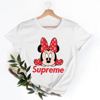 Minnie Supreme Shirt, Supreme Logo T-Shirt, Unisex Fashion Supreme Shirt, Supreme Tee, Supreme Luxury Tshirt LTS079